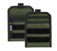 TACTICAL_G XT3 EDC Pouch, Organizador con Cremallera YKK, Bolsa de Nylon 500D con Bolsillo Independiente para Herramientas Utilitarias Diarias de Múltiples Propósitos y Pequeño Equipo, Verde