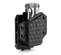 TACTICAL GEEK TGCode G4 Funda de Kydex para LEATHERMAN Multiherramienta, con ajuste automático, se adapta a la mayoría de los anchos de cinturón de las multiherramientas, abrazadera de funda de nylon