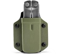 TACTICAL GEEK TGCode G9 Funda Multi-Herramienta para LEATHERMAN REBAR - Kydex, Soporte Ajustable en Grosor, Herramienta no Incluida, Verde
