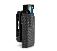 TACTICAL GEEK TX4 Funda para OLIGHT Arkfeld Plana Con Clip de Cinturón Trasero - Acceso Rápido y Portátil, Porta Linterna, Negro (Linterna No Incluida)