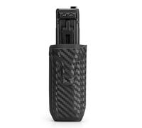 Tactical Geek TX5 Funda para linterna para Nitecore EDC27 con clip de cinturón trasero para acceso rápido y portátil, porta linterna, linterna no incluida, negro