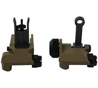 Tactical KAC 300M Flip Fight Sight, Vista Trasera, Kit de Vista Plegable de Hierro para MK18, Adecuado para riel Picatinny de 20 mm