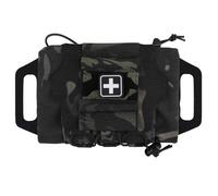 Tactical Medical Molle - Bolsa de primeros auxilios con sistema de dos piezas, kit de micro medicina, bolsa de caza de emergencia (tamaño mediano)