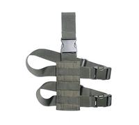 Tactical Molle Drop Leg Gun Platform Platform Universal Magazine Pouch Musigh Rig Banner Adaptador de Lanzamiento rápido Gear de Caza (Color : TBLB15-OD, Size : M)