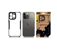 Tactical quantum stealth cover for apple iphone 13 pro clear/black