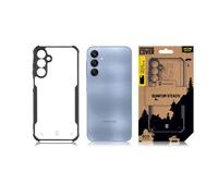 Tactical quantum stealth cover for samsung galaxy a25 5g clear/black