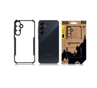 Tactical quantum stealth cover for samsung galaxy a35 5g clear/black