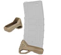 Tactical revista Quick Pull Holster antideslizante TPR placa base para P-MAG 556/762 Airsoft Shooting(Brown)
