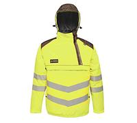 Tactical Threads - Chaqueta bomber táctica profesional de alta visibilidad, impermeable y transpirable, con aislamiento térmico