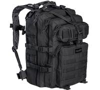Tacticon 24BattlePack Mochila táctica | Paquete de asalto de 1 a 3 días para hombres 40L | Compañía propiedad de veteranos de combate | Camping senderismo, Negro -, L, Mochilas