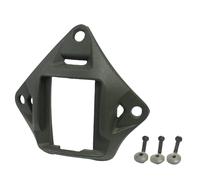 Tactics Casco NVG Mount Shroud con 3 agujeros de aleación de aluminio para cámara deportiva, base para cascos marinos, casco de montaje rápido, casco de montaje Nvg, soporte de montaje Nvg, soporte de