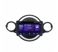 Táctil de Navegación GPS para BMW Mini Cooper R56 R60 2007-2014 Android 15 9 Pulgadas Reproductor Multimedia Cooling Fan Rear View Camera para, 4 Core 2G+64G