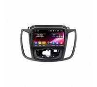 Táctil de Navegación GPS para Ford Kuga Escape 2012-2019 9 Pulgadas Android 15 Autoradio Cooling Fan Rear View Camera para, 8 Core 6G+128G