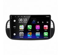Táctil Pantalla Carplay Coche para FIAT 500 2007-2015 Pantalla de Coche con Carplay y Android Auto Inalámbricos, Bluetooth, Mirror Link, Navegación GPS, 4 Nuclear 1G+32G
