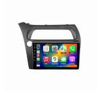 Táctil Pantalla Carplay Coche para Honda Civic Hatchback 2005-2011 Autoradio Touchscreen Display Bluetooth Llamadas Manos Libres, Mirror Link, Navegación GPS, 8 Nuclear 6G+128G
