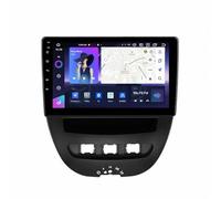 Táctil Pantalla Carplay Coche para Peugeot 107 2009-2015 Enlace Espejo, Navegación, Siri, Aux, Bluetooth, Airplay, Lectura de Vídeo, Navegación GPS, 4 Nuclear 4G+64G