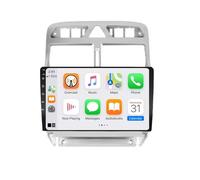 Táctil Pantalla Carplay Coche para Peugeot 307 Year 2001-2008 A-Pple Carplay & Android Auto, Autoradio Portátil Car Play con Pantalla Táctil, GPS, 8 Nuclear 6G+128G