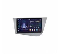 Táctil Pantalla Carplay Coche para Seat Leon 2 MK2 MK 2 2005-2012 Pantalla de Coche con Carplay y Android Auto Inalámbricos, Bluetooth, Mirror Link, 4 Nuclear 1G+32G