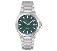 TACTO Specht & Söhne Miyota 8215 Movt AR - Reloj de pulsera mecánico de cristal de zafiro para hombre, resistente al agua, verde, pulsera