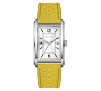 TACTO Specht & Söhne - Reloj de pulsera para hombre, 28 mm, cuarzo, acero inoxidable 316L, con revestimiento AR, cristal de zafiro, resistente al agua hasta 50 m, blanco, Correa