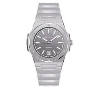 TACTO Specht & Söhne - Reloj deportivo de diseño único para hombre, Japón NH35 Movt, reloj de pulsera mecánico automático, color azul, cristal de zafiro resistente al agua hasta 50 m, gris, pulsera