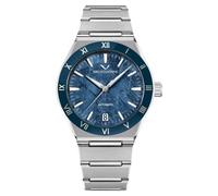 TACTO Specht & Söhne - Reloj mecánico automático de lujo para hombre, 38 mm, acero inoxidable, Japan NH35 Movt, deportivo, resistente al agua 100 m, pulsera