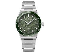 TACTO Specht & Söhne - Reloj mecánico automático de lujo para hombre, 38 mm, acero inoxidable, NH35 Movt, resistente al agua, 100, Color-1, pulsera