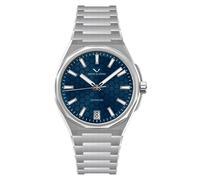 TACTO Specht & Söhne - Relojes automáticos para hombre, esfera Honenycomb de acero inoxidable NH35 Movt, relojes mecánicos impermeables a 50 m para hombre, Azul-panal, pulsera