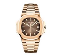 TACTO Specht&sohne - Relojes automáticos para hombre Japón Miyota 8215, movimiento mecánico, acero inoxidable, zafiro, resistente al agua, Oro Rosa