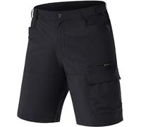 TACVASEN Pantalones cortos de secado rápido para hombre, Primavera-Verano, Cargo, Hombre, color Negro (, tamaño 32