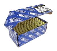 Tacwise 0180 Grapas de Enmarcado Galvanizadas Profesionales Tipo 14/25 mm, Corona Estrecha, Paquete de 15.000