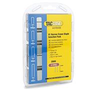 Tacwise 0204 Grapas de Corona Estrecha 91/15-30 mm, Paquete de 2800