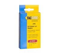 TACWISE 0283 Grapas de 91 x 15 mm (caja de 1000 unidades) Plateado, 15 mm, Set Piezas