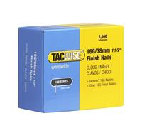 Tacwise 0296 Clavos de Acabado Galvanizados 16G / 38 mm, Paquete de 2500