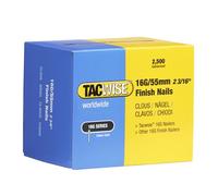 Tacwise 0299 Clavos de Acabado Galvanizados 16G / 55 mm, Paquete de 2500