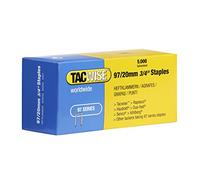 Tacwise 0304 Grapas de Corona Estrecha Tipo 97/20 mm, Paquete de 5000