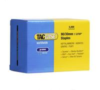 Tacwise 0309 Grapas Galvanizadas de Corona Estrecha Tipo 90 / 30 mm, Paquete de 5000
