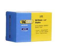 TACWISE 0310 Grapas de Corona Estrecha de Tipo 90/35 mm, Plata, 35mm, Set de 5000 Piezas