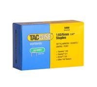 Tacwise 0340 Grapas Galvanizadas Profesionales Tipo 140/6mm, 5000 Grapas