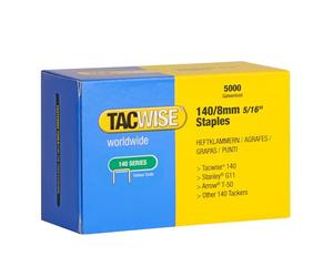 TACWISE 0341 Grapas galvanizadas de tipo 140/8 mm, 8 mm, Set de 5000 Piezas