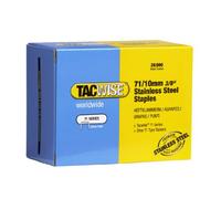 Tacwise 0375 Grapas de Acero Inoxidable 71/10mm, Caja de 20,000 Grapas de Acero Inoxidable Inclinados 71/10mm