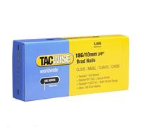 Tacwise 0392 Clavos Brad 18G/10mm, caja de 5000 unidades