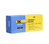 Tacwise 0396 Clavos Brad Galvanizados de Tipo 18G / 25 mm, Paquete de 5.000