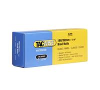 Tacwise 0398 Clavos Brad 18G/32mm, Caja de 5000 unidades