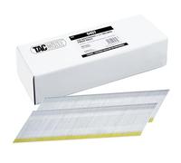 Tacwise 0407 Clavos de Acabado Galvanizados en Ángulo, Tipo DA 15G / 64 mm, Cabeza a D, Paquete de 4000