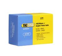 Tacwise 0772 Clavos Inclinados de Acabado 16G/50 mm, 20°, Caja de 2500 | Galvanizados, Inclinados 20°