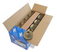 Tacwise 1003 - Bobinas Cónicas de Clavos de Punta Roma Galvanizados y Anillados de Tipo 2.1/32 mm, 14400 Unidades (360 clavos en cada bobina)