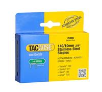 Tacwise 1217 Grapas de Acero Inoxidable Tipo 140/10 mm, 2000 Grapas