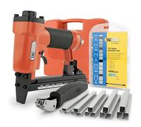 Tacwise 1287 Grapadora Neumática A14014V con 4400 Grapas y Quitagrapas | Incluye Fijaciones 140 / 6 - 14 mm, Utiliza Grapas Tipo 140 de 4 a 14 mm