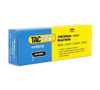 Tacwise 1709 Clavos Brad Galvanizados de Tipo 18G / 20 mm, Paquete de 4000